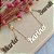 Colar com 1 Nome Liso Personalizado Banhado em Ouro 18k - Imagem 1