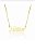 Colar com 1 Nome Liso Personalizado Banhado em Ouro 18k - Imagem 7