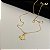 Colar Bee/Abelha banhado a Ouro 18k - Imagem 1