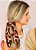 Scrunchie Longo Estampa Oncinha - Imagem 2
