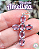 Pingente Crucifixo Ametista - Imagem 2