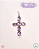 Pingente Crucifixo Ametista - Imagem 4