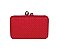 Bolsa Clutch Ráfia Quadrada Vermelha - Imagem 1