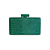 Bolsa Clutch Retangular Verde Textura - Imagem 1