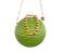 Bolsa Clutch Bola Verde Ráfia - Imagem 1