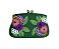 Bolsa Clutch Bordada Flores Verde - Imagem 1
