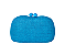 Bolsa Clutch Azul Rafia Onda - Imagem 1