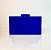 Bolsa Clutch Acrílica Azul Bic - Imagem 3