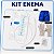 KIT ENEMA DE CAFÉ COMPLETO 1000ML - DESCARTÁVEL - HIDROCOLON - Imagem 1