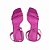 Sandália Feminina Santa Lolla Camurça Magenta 054C.35E5. - Imagem 4