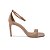 Sandália Feminina Santa Lolla Verniz Bege Blush - 03EB - Imagem 1