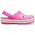 Sandália Infantil Crocs Crocband Clog Electrink Pink - 204 - Imagem 1