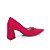 Sapato Feminino Bebecê Scarpin Versalhes Amaranto - T7024 - Imagem 3