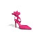 Sapato Feminino Santa Lolla Scarpin Camurça Hyper Pink 01F8 - Imagem 2