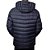 Jaqueta Masculina Alpelo Duck Down Plumas Capuz Preta - 4020 - Imagem 4