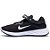 Tênis Infantil Nike Revolution 6 Flyease Black White DD1113 - Imagem 4