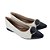 Sapato Feminino Piccadilly Bege Off White Preto - 279010 - Imagem 2