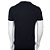 Camiseta Masculina Dudalina MC Lisa Preta - 08770528 - Imagem 3