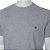 Camiseta Masculina Dudalina MC Lisa Cinza Claro 08770 - Imagem 4