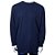 Camiseta Masculina Pierre Cardin ML Malha Azul Marinho - 76002 - Imagem 1