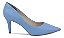 Sapato Feminino Bebecê Scarpin Azul Gelo T7031-407 - Imagem 1