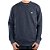 Blusa Masculina Aeropostale Moletom Careca Mescla Preta 8760 - Imagem 1