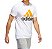 Camiseta Masculina Adidas Basic White Orange - HH9024 - Imagem 2