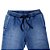 Bermuda Jeans Masculina Lado Avesso Jogger  Azul - LH11156 - Imagem 3