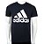Camiseta Masculina Adidas Black White - ED9605 - Imagem 1
