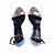 Sandália Feminina Giulia Domna Metal Degrade Azul - 80641 - Imagem 4