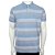 Camisa Polo Masculina Dudalina MC Fit Block Azul - 0875 - Imagem 1
