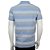 Camisa Polo Masculina Dudalina MC Fit Block Azul - 0875 - Imagem 3