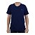 Camiseta Masculina Fico Gola V Azul Marinho - 00842 - Imagem 5