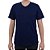 Camiseta Masculina Fico Gola V Azul Marinho - 00821 - Imagem 1
