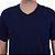 Camiseta Masculina Fico Gola V Azul Marinho - 00821 - Imagem 2