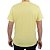 Camiseta Masculina Fico Gola Redonda Amarela - 00820 - Imagem 3