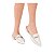 Sapato Feminino Jorge Bischoff Mule Branca Floral - J1605400 - Imagem 5