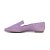 Sapato Feminino Santa Lolla Mocassim Camurça Violeta 03E2288 - Imagem 3