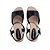 Sandalia Feminina Piccadilly Preta - 540317 - Imagem 4