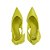 Sapato Feminino Carrano Scarpin Mestiço Verde Lemon - 195089 - Imagem 4