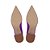 Sapato Feminino Carrano Scarpin Mestiço Couro Violeta 301001 - Imagem 5
