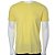 Camiseta Masculina Lado Avesso Slim Fit Amarela LH11458B - Imagem 1