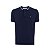 Camisa Polo Masculina Dudalina MC Piquet Melange Azul 087516 - Imagem 4