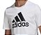 Camiseta Masculina Adidas Logo Branca - ED9606 - Imagem 3