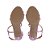 Sandália Feminina Ramarim Metal Rosa Ametista - 2268502 - Imagem 5