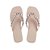Chinelo Feminino Petite Jolie Sunny Bege - PJ6392 - Imagem 4