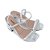 Sandália Feminina Dakota Cristal Prata - Z9571 - Imagem 2