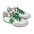Tênis Feminino Giulia Domna Jogging Branco Verde - 117 - Imagem 2