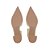 Sapato Feminino Usaflex Scarpin Vanilla Bege - AH0508 - Imagem 5