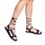Sandália Feminina Petite Jolie Fizzy Preto - PJ6319 - Imagem 4